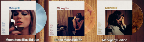 (In Stock 現貨🔥) Taylor Swift - Midnights (MOONSTONE BLUE / BLOOD MOON / MAHOGANY Edition)